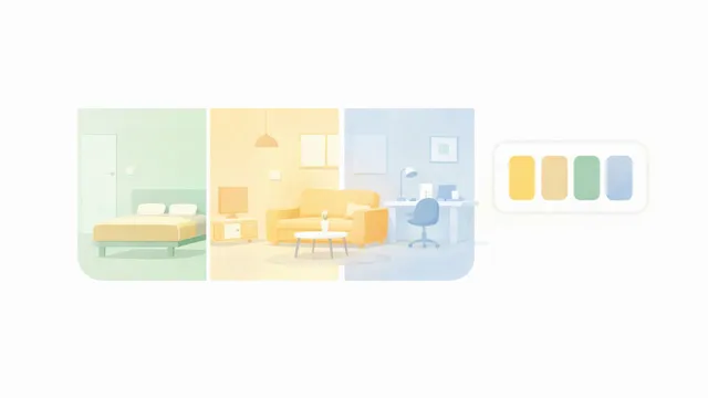 Optimise each room thoughtfully